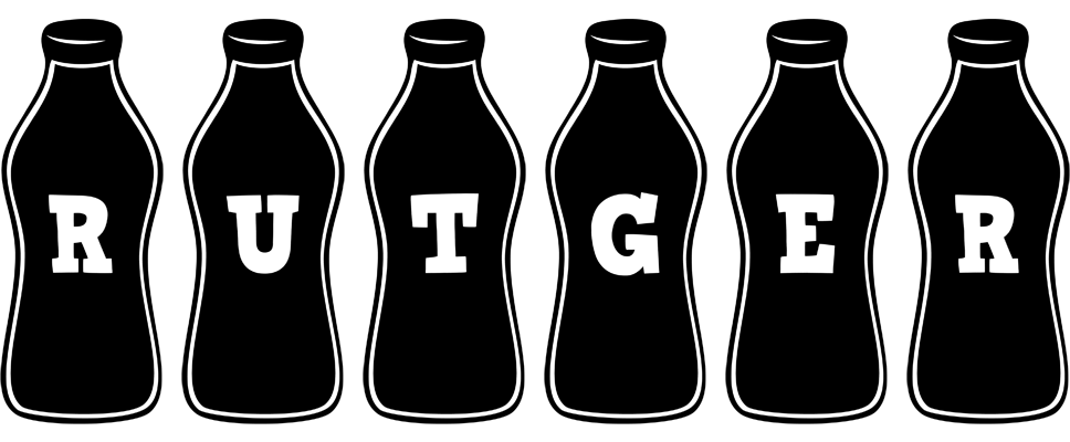 Rutger bottle logo