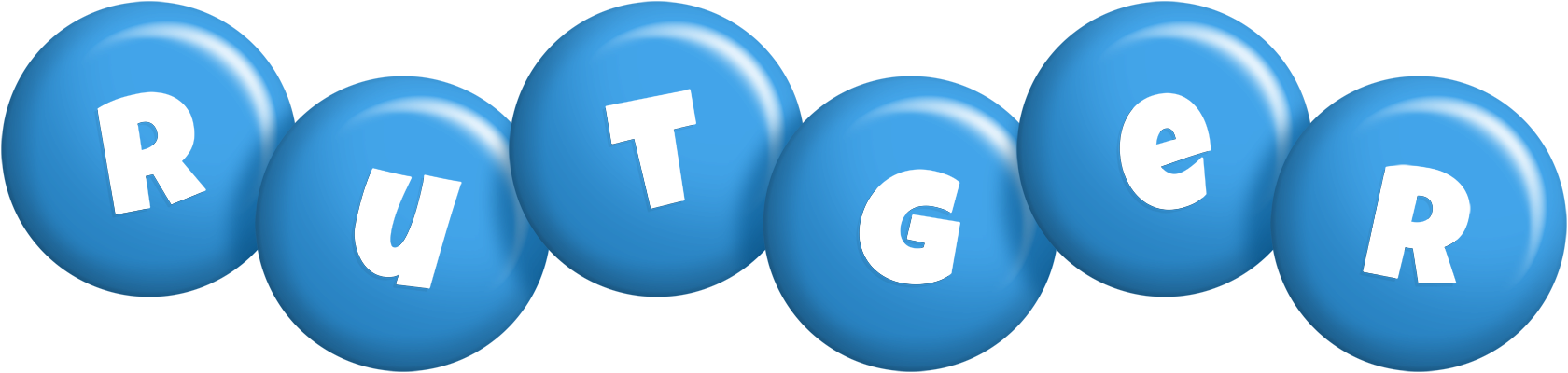 Rutger candy-blue logo