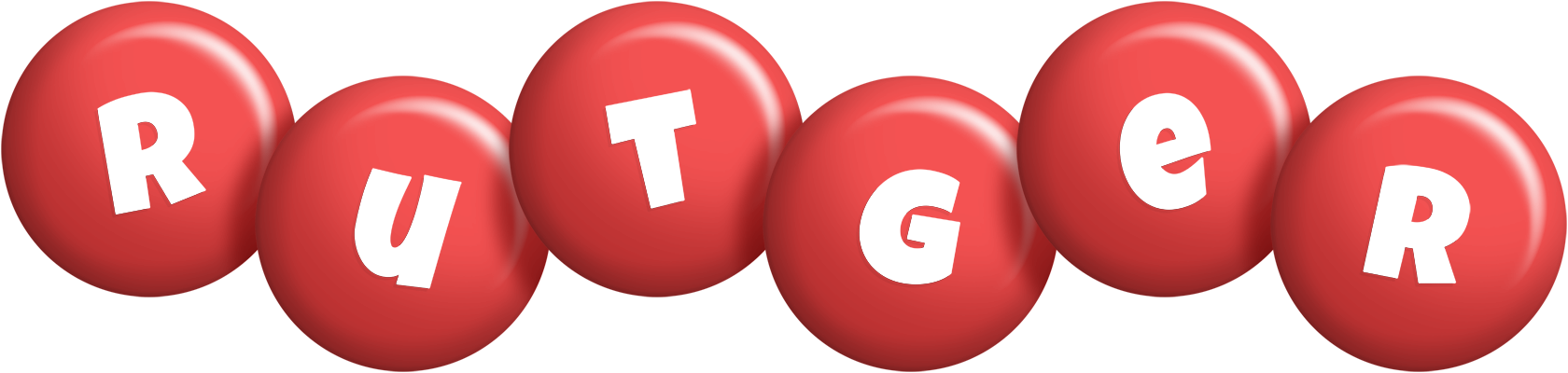 Rutger candy-red logo