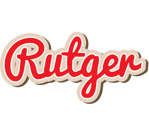 Rutger chocolate logo