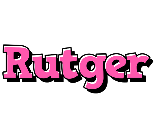 Rutger girlish logo