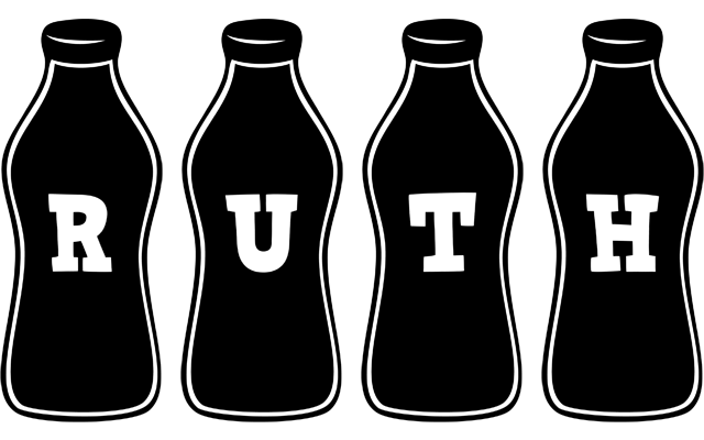 Ruth bottle logo