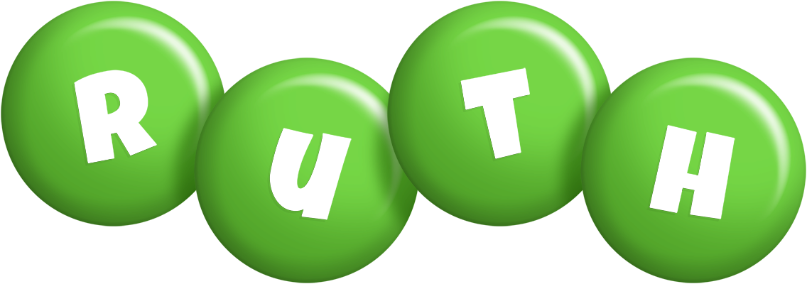 Ruth candy-green logo