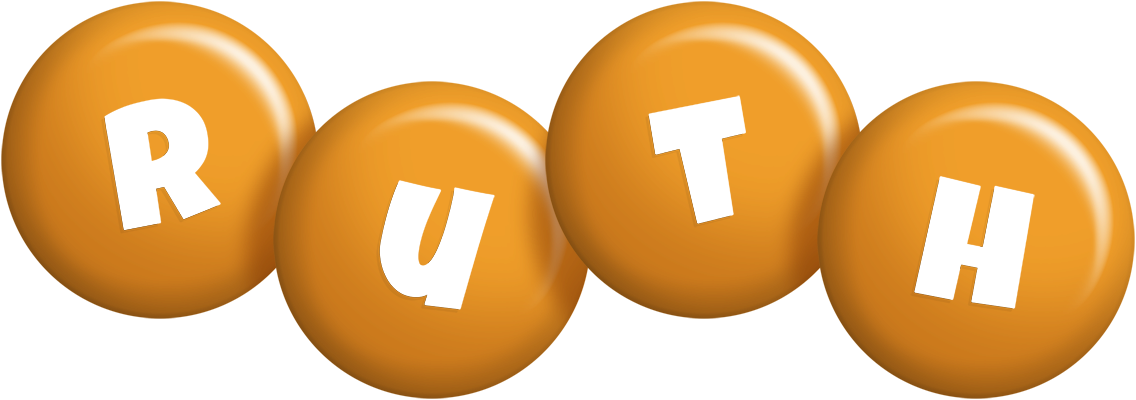 Ruth candy-orange logo