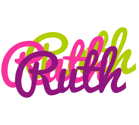 Ruth flowers logo