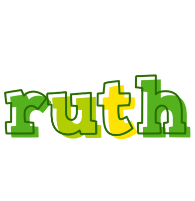 Ruth juice logo