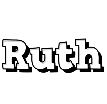 Ruth snowing logo