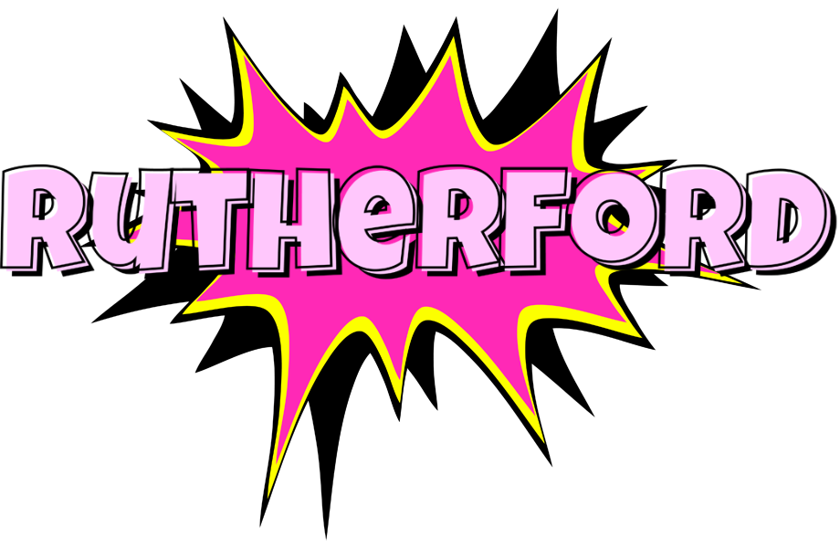 Rutherford badabing logo