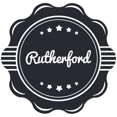 Rutherford badge logo