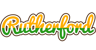 Rutherford banana logo