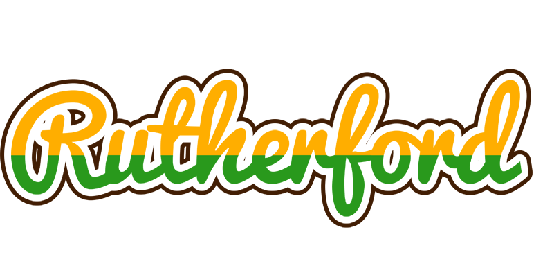 Rutherford banana logo