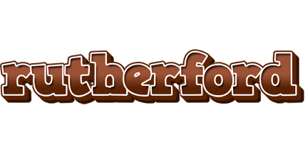 Rutherford brownie logo