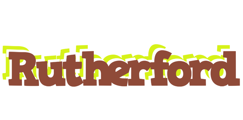 Rutherford caffeebar logo