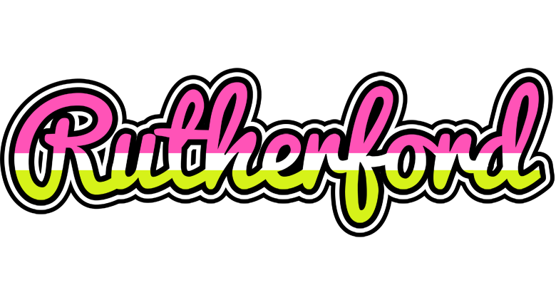 Rutherford candies logo