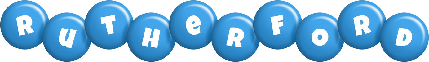 Rutherford candy-blue logo