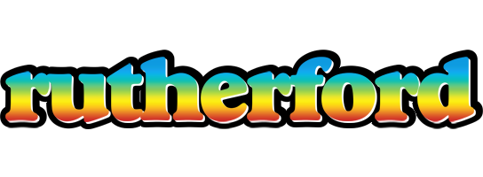 Rutherford color logo