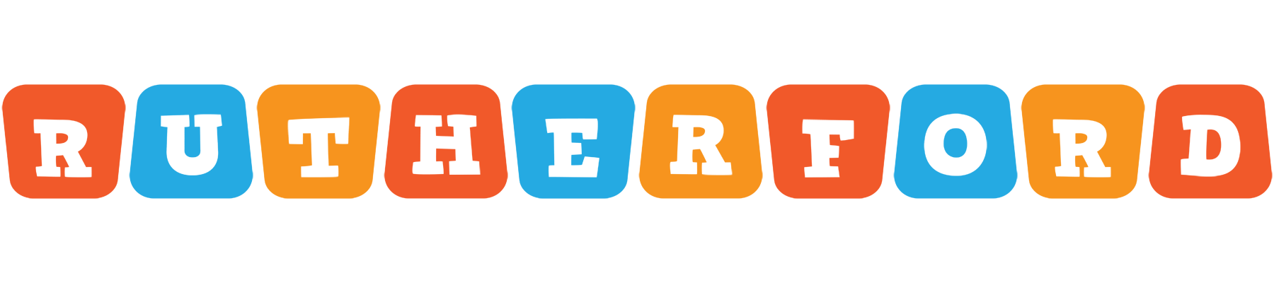 Rutherford comics logo