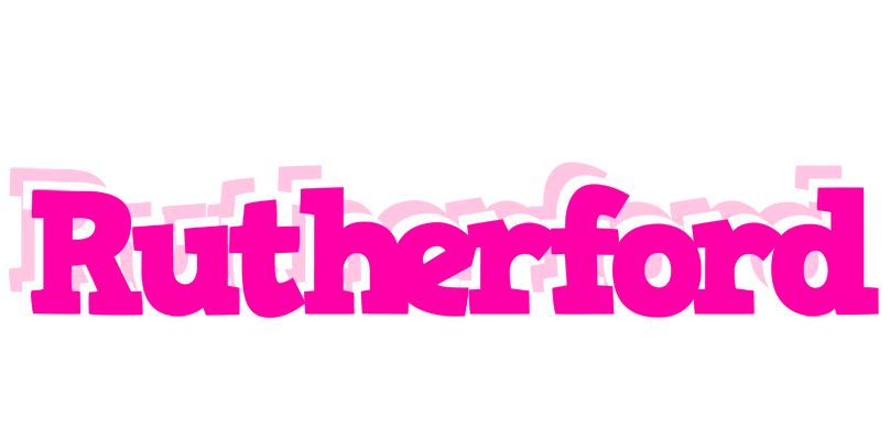 Rutherford dancing logo