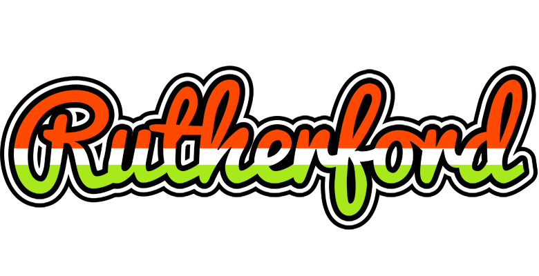 Rutherford exotic logo