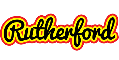 Rutherford flaming logo