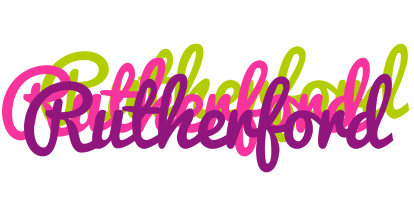 Rutherford flowers logo