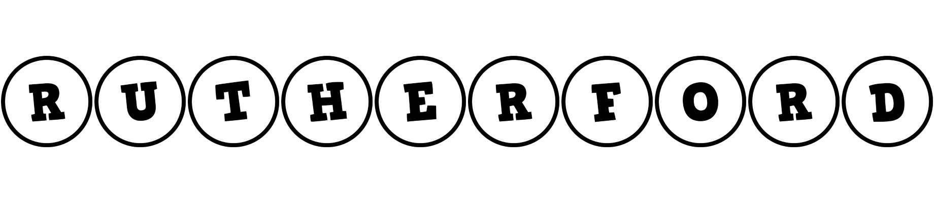 Rutherford handy logo