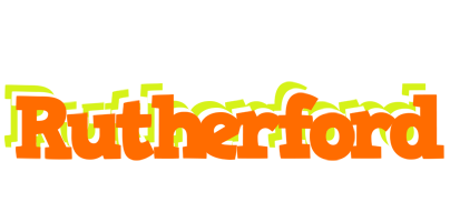 Rutherford healthy logo