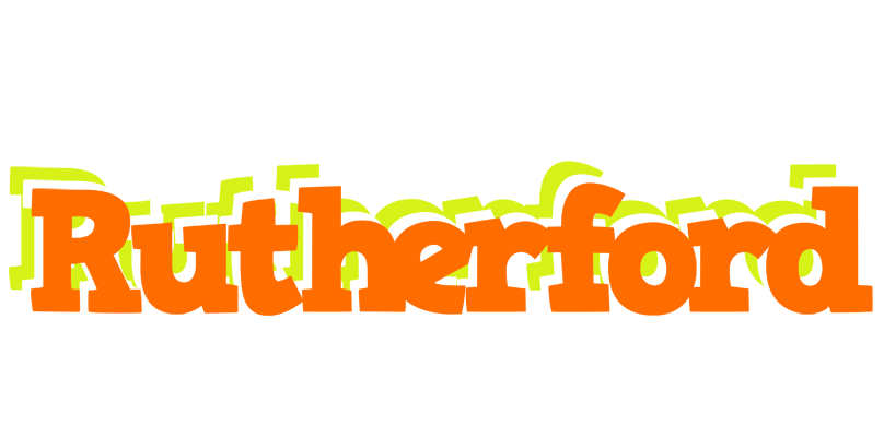 Rutherford healthy logo