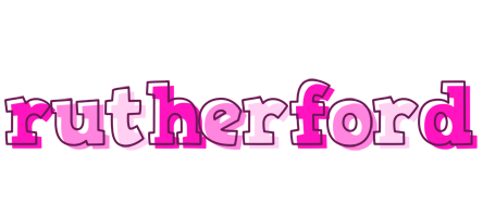 Rutherford hello logo