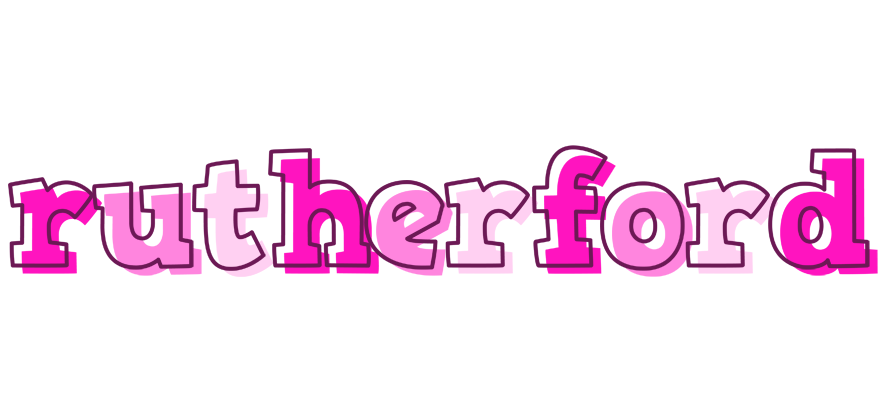 Rutherford hello logo