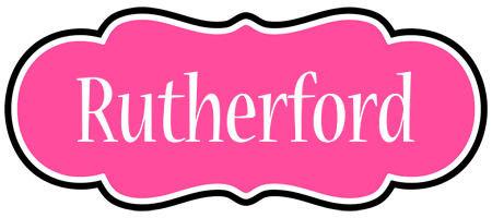 Rutherford invitation logo