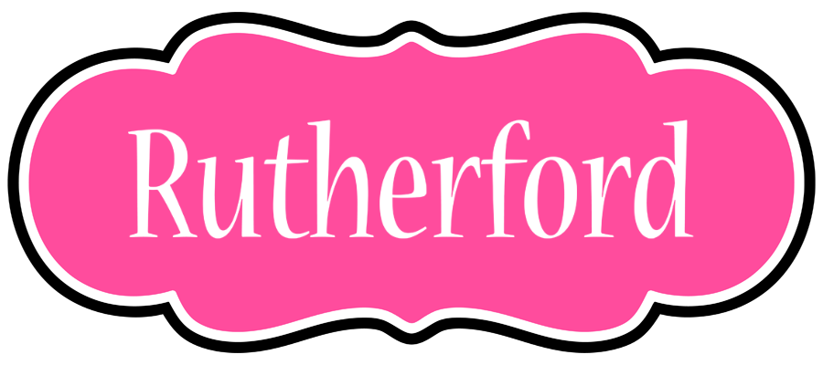 Rutherford invitation logo