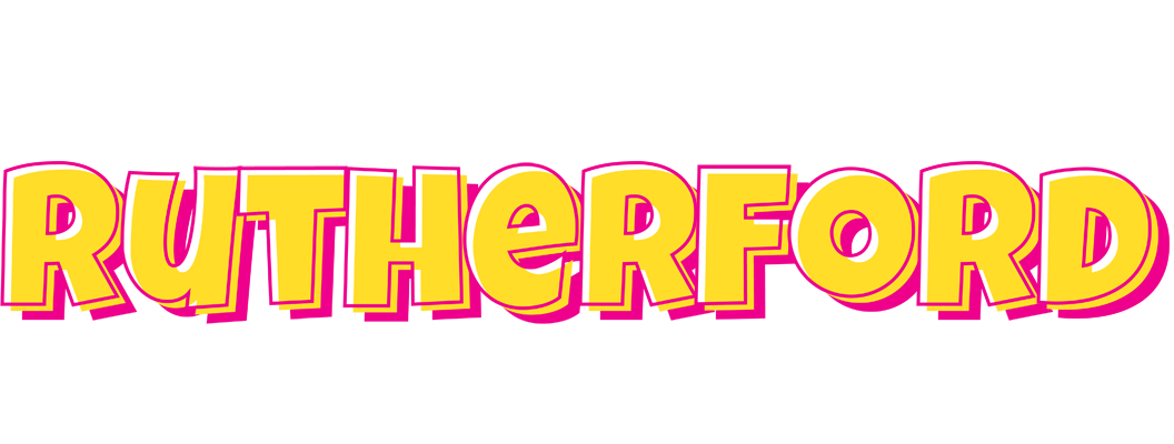 Rutherford kaboom logo