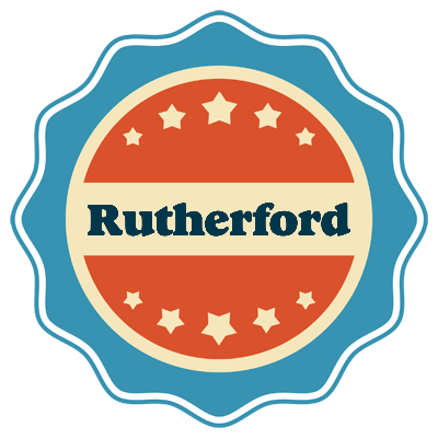 Rutherford labels logo