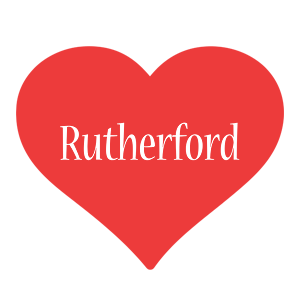 Rutherford love logo