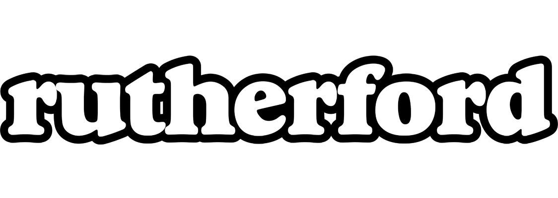 Rutherford panda logo