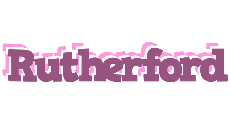 Rutherford relaxing logo