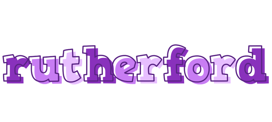 Rutherford sensual logo