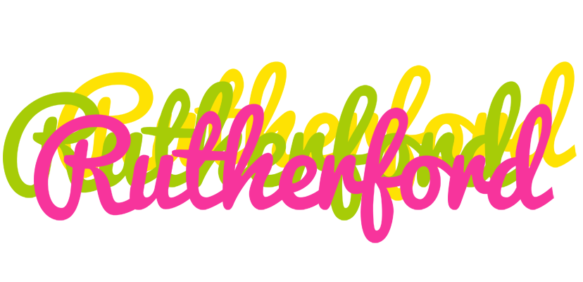 Rutherford sweets logo