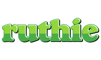 Ruthie apple logo