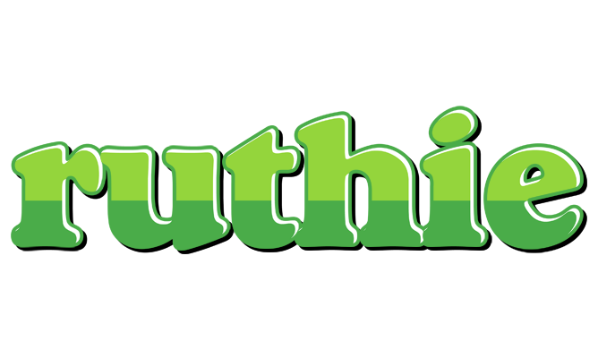 Ruthie apple logo