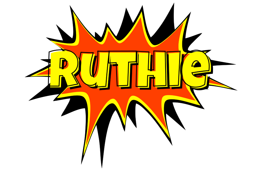 Ruthie bazinga logo