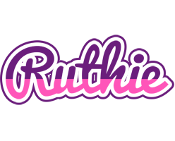 Ruthie cheerful logo