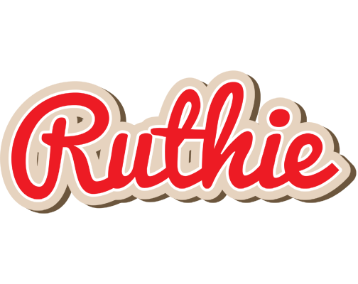 Ruthie chocolate logo