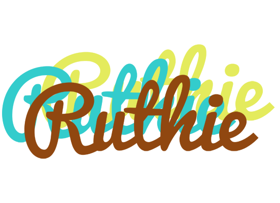 Ruthie cupcake logo