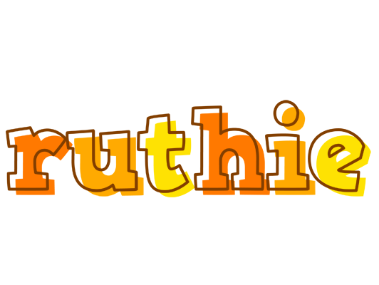 Ruthie desert logo