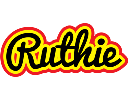 Ruthie flaming logo