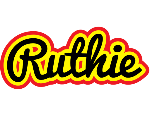 Ruthie flaming logo