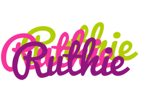 Ruthie flowers logo