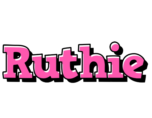 Ruthie girlish logo